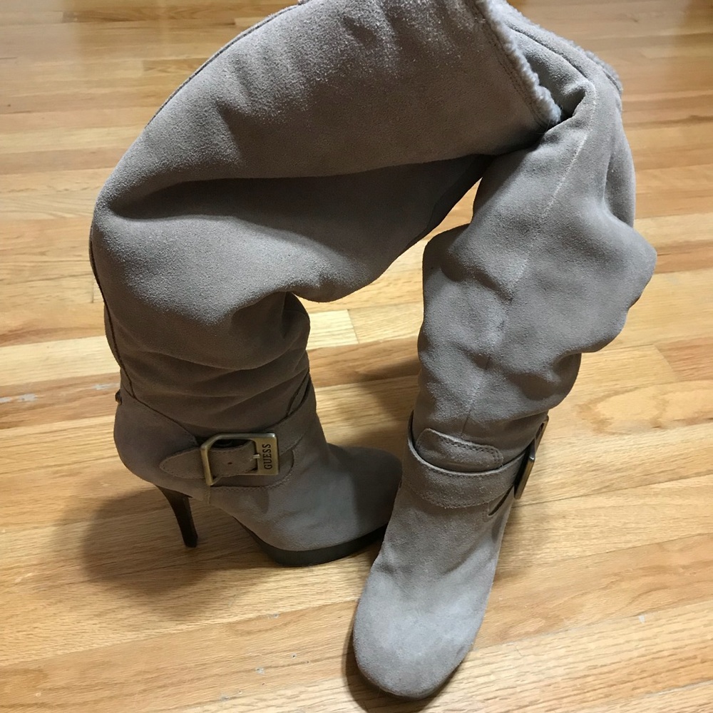 Guess knee-high boots size 7